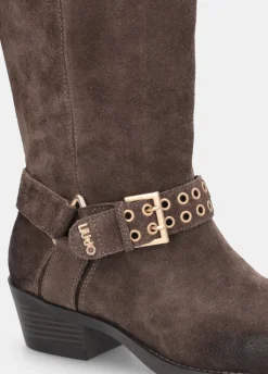 Liu Jo Botas camperas de ante-Mujer Botas Y Botines