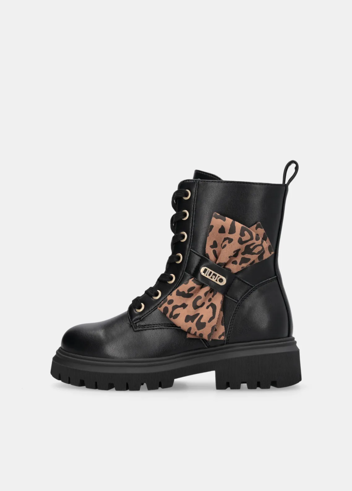 Liu Jo Botas militares con lazo con estampado animal- Zapatos|Zapatos