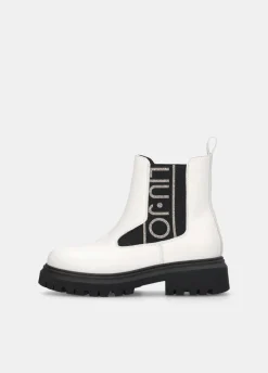 Liu Jo Botines con logotipo grande brillante- Zapatos|Zapatos