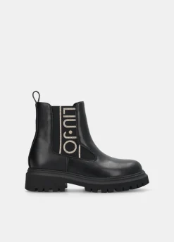 Liu Jo Botines con logotipo grande brillante- Zapatos|Zapatos