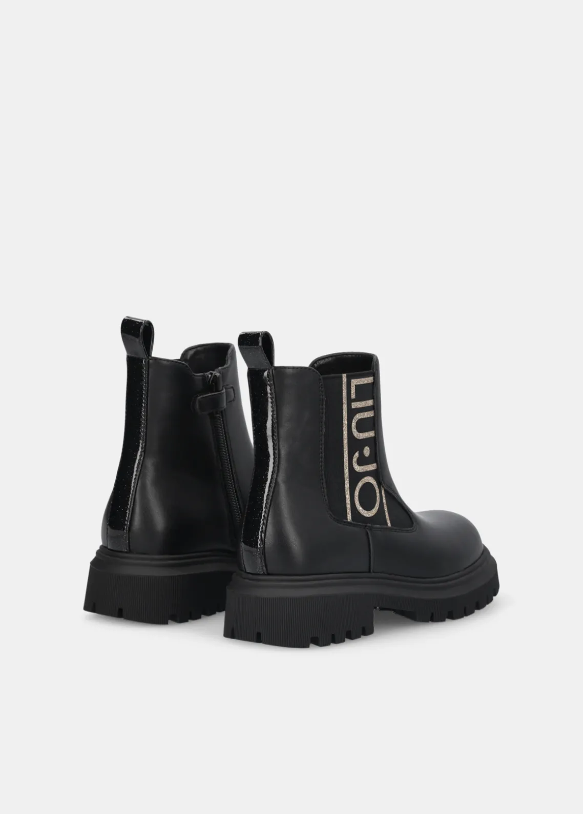 Liu Jo Botines con logotipo grande brillante- Zapatos|Zapatos