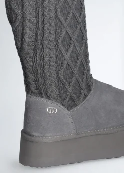 Liu Jo Botines de punto con plataforma-Mujer Botas Y Botines