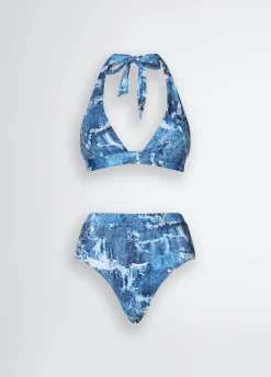 Liu Jo Braguita y top de bikini de cintura alta-Mujer Moda Baño