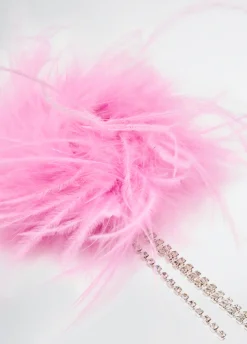 Liu Jo Broche con plumas-Mujer Otros Complementos