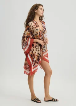 Liu Jo Caftán con estampado animal-Mujer Moda Baño