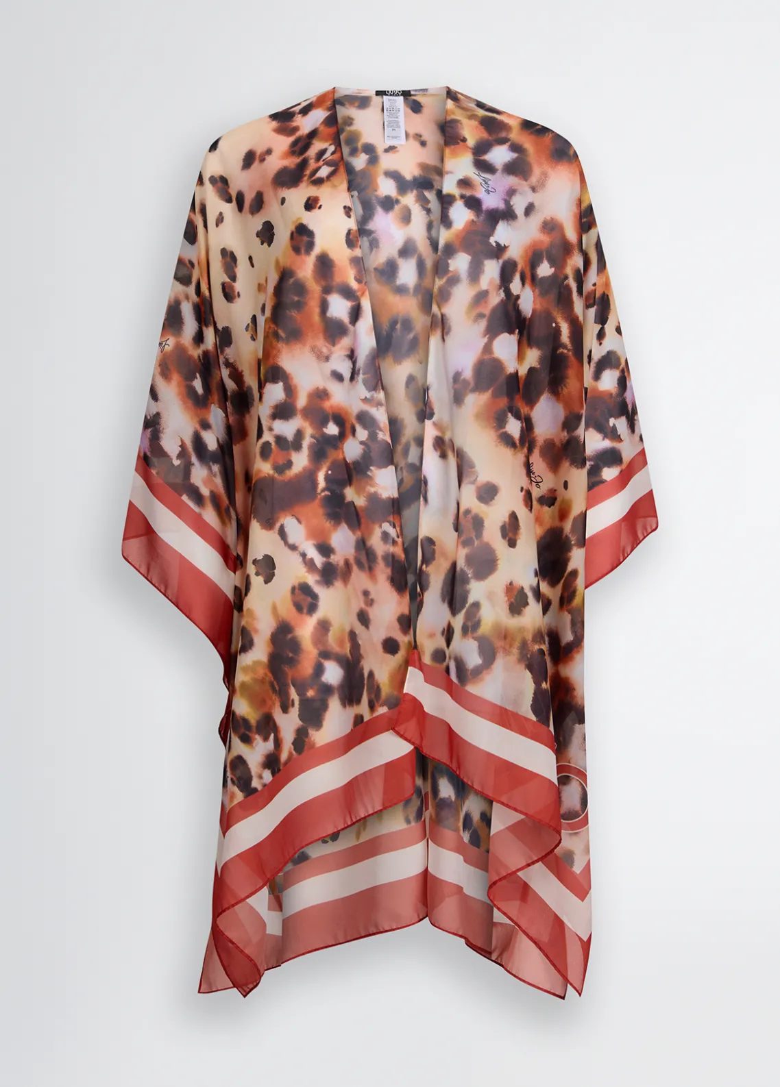 Liu Jo Caftán con estampado animal-Mujer Moda Baño