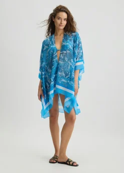 Liu Jo Caftán con estampado vaquero-Mujer Moda Baño