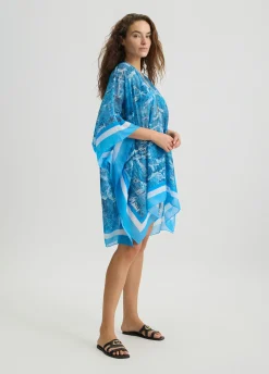 Liu Jo Caftán con estampado vaquero-Mujer Moda Baño