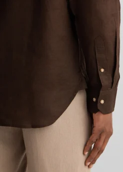 Liu Jo Camisa 100% lino-Hombre Camisas
