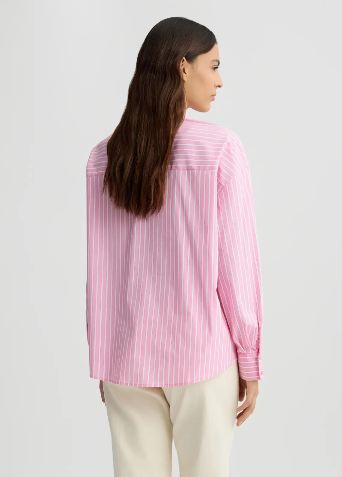 Liu Jo Camisa a rayas con volantes-Mujer Camisas Y Blusas