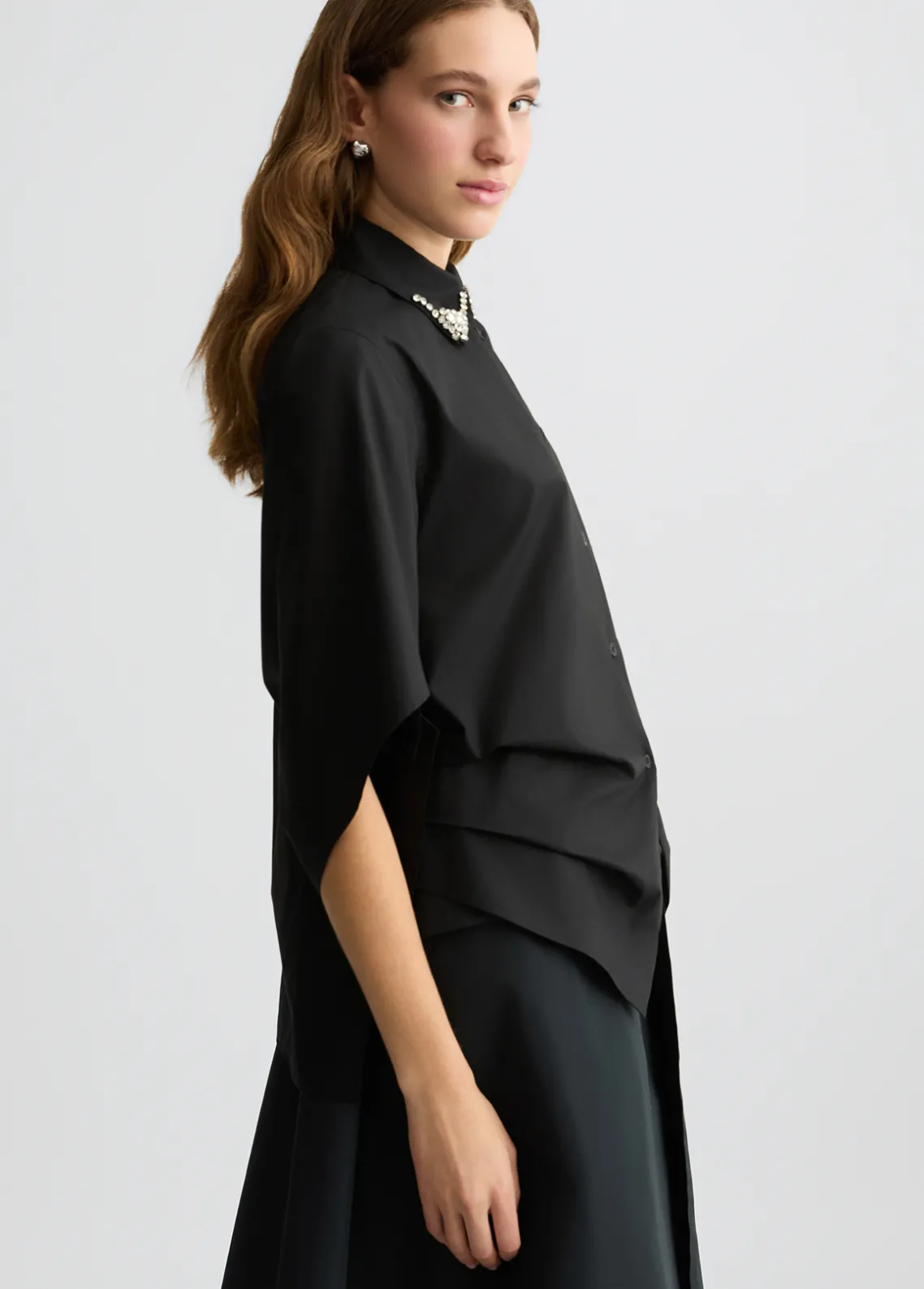 Liu Jo Camisa con bordado de joyas-Mujer Camisas Y Blusas