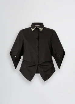 Liu Jo Camisa con bordado de joyas-Mujer Camisas Y Blusas
