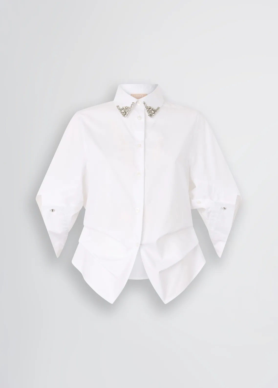 Liu Jo Camisa con bordado de joyas-Mujer Camisas Y Blusas