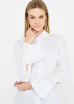 Liu Jo Camisa con detalles plisados-Mujer Camisas Y Blusas