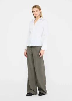 Liu Jo Camisa con detalles plisados-Mujer Camisas Y Blusas