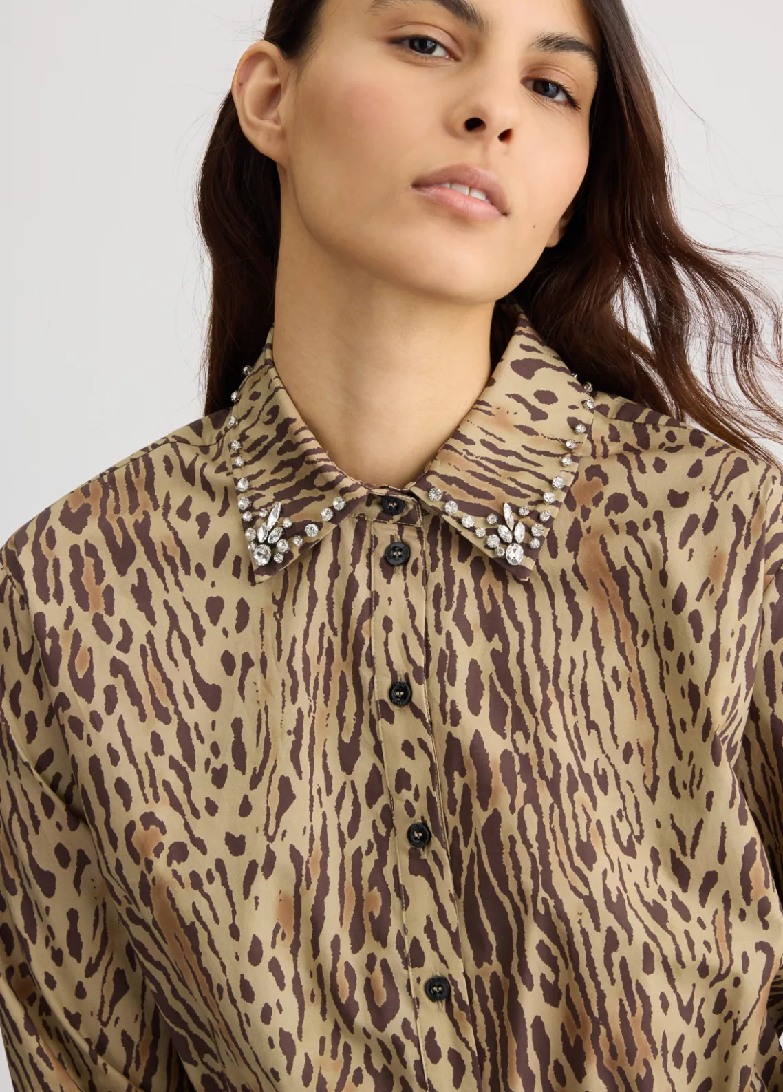 Liu Jo Camisa con estampado animal-Mujer Camisas Y Blusas