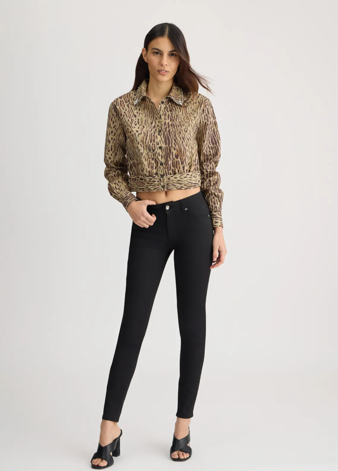 Liu Jo Camisa con estampado animal-Mujer Camisas Y Blusas