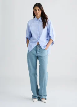 Liu Jo Camisa con mangas amplias-Mujer Camisas Y Blusas