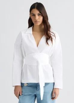 Liu Jo Camisa con pañuelo-Mujer Camisas Y Blusas