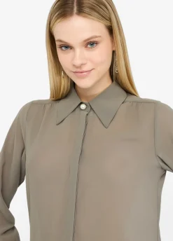Liu Jo Camisa con perlas-Mujer Camisas Y Blusas
