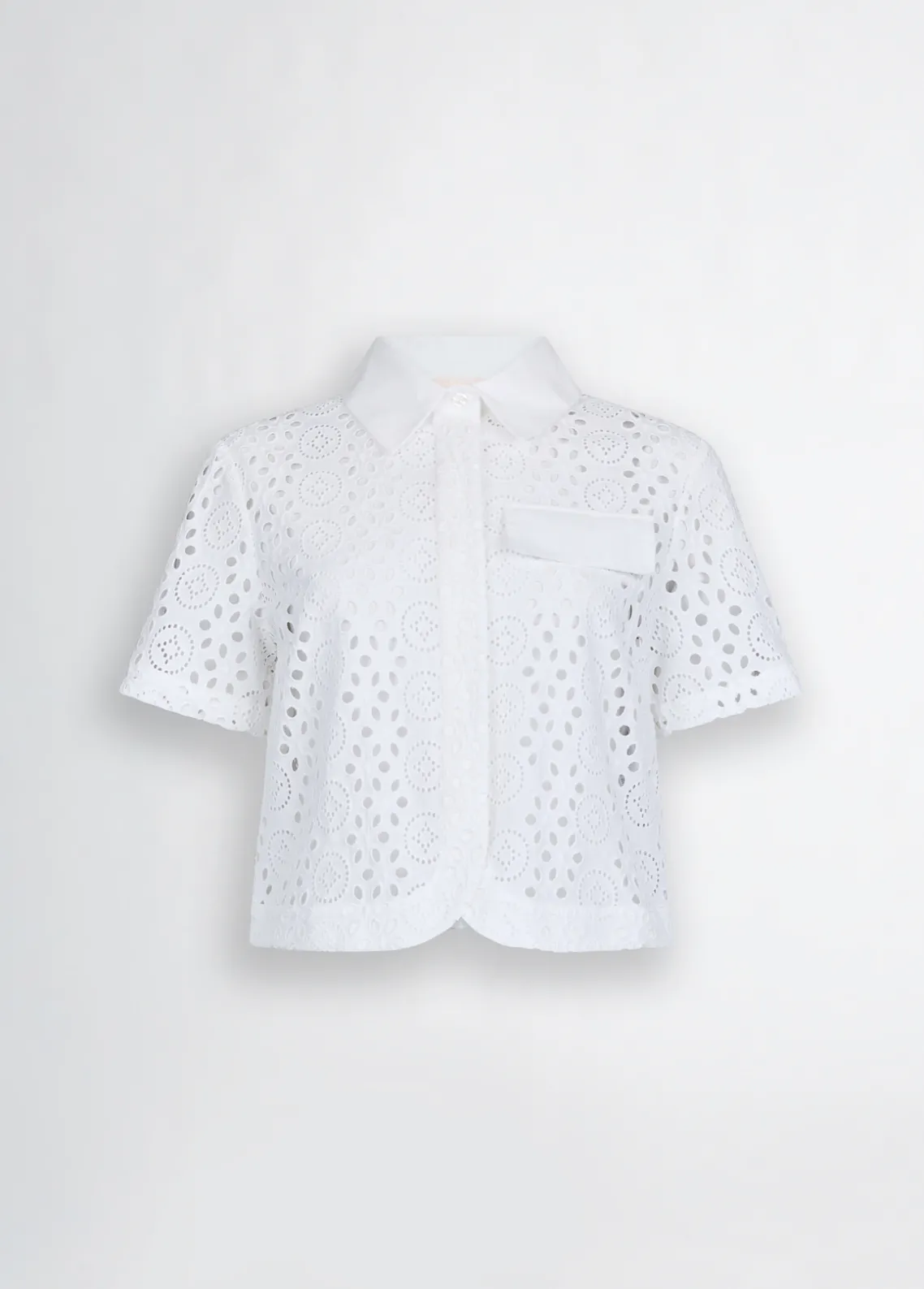Liu Jo Camisa corta con bordados-Mujer Camisas Y Blusas