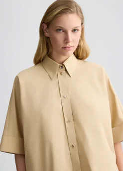 Liu Jo Camisa cuadrada de algodón-Mujer Camisas Y Blusas