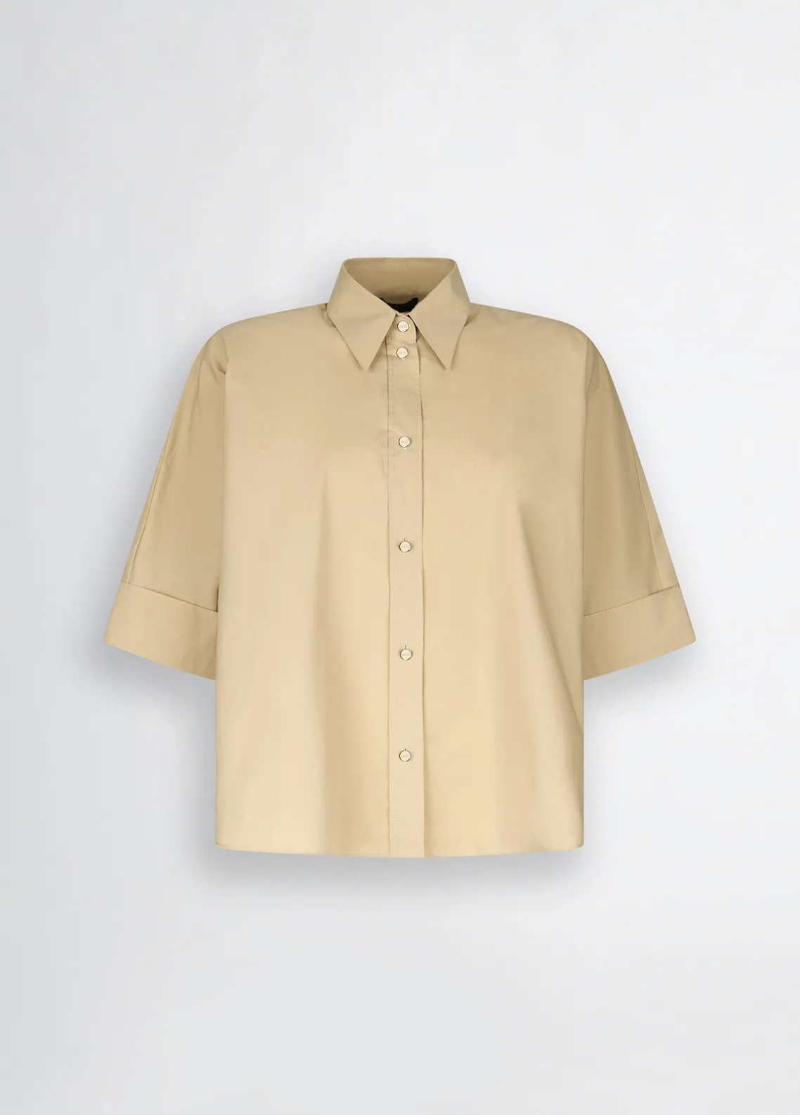Liu Jo Camisa cuadrada de algodón-Mujer Camisas Y Blusas