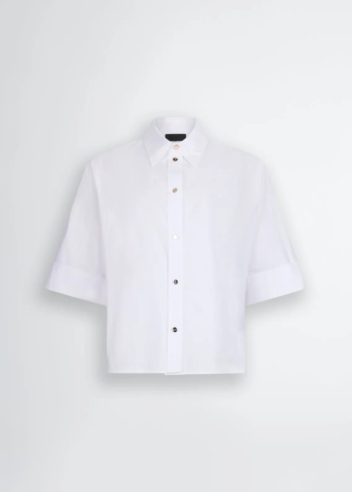 Liu Jo Camisa cuadrada de algodón-Mujer Camisas Y Blusas