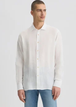 Liu Jo Camisa de 100% lino-Hombre Camisas