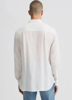 Liu Jo Camisa de 100% lino-Hombre Camisas