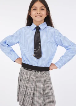 Liu Jo Camisa de algodón a rayas con corbata- Camisetas Y Sudaderas