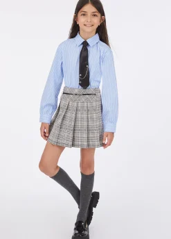 Liu Jo Camisa de algodón a rayas con corbata- Camisetas Y Sudaderas