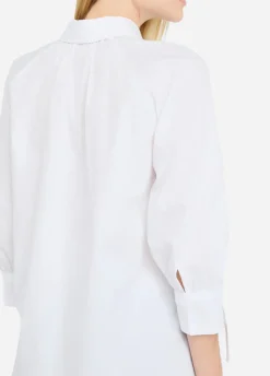 Liu Jo Camisa de algodón con cordones-Mujer Camisas Y Blusas