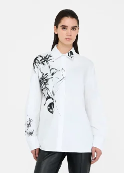 Liu Jo Camisa de algodón con estampado-Mujer Camisas Y Blusas
