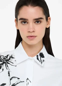 Liu Jo Camisa de algodón con estampado-Mujer Camisas Y Blusas
