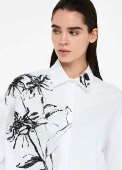 Liu Jo Camisa de algodón con estampado-Mujer Camisas Y Blusas