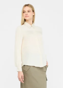 Liu Jo Camisa de crepé de China-Mujer Camisas Y Blusas
