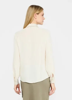 Liu Jo Camisa de crepé de China-Mujer Camisas Y Blusas