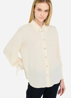 Liu Jo Camisa de crepé de China-Mujer Camisas Y Blusas
