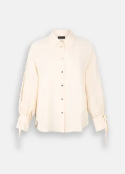 Liu Jo Camisa de crepé de China-Mujer Camisas Y Blusas