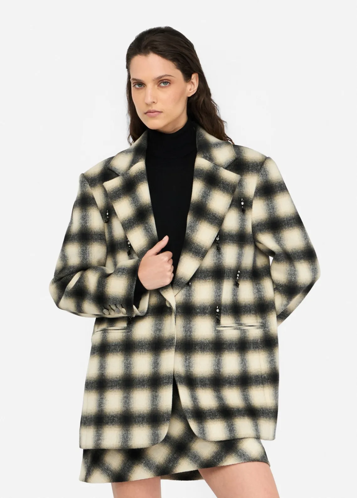 Liu Jo Camisa de con bordados de pedrería-Mujer Chaquetas