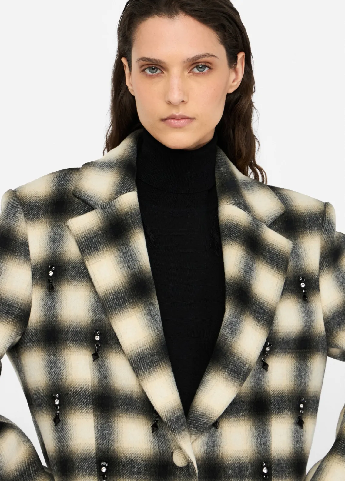 Liu Jo Camisa de con bordados de pedrería-Mujer Chaquetas