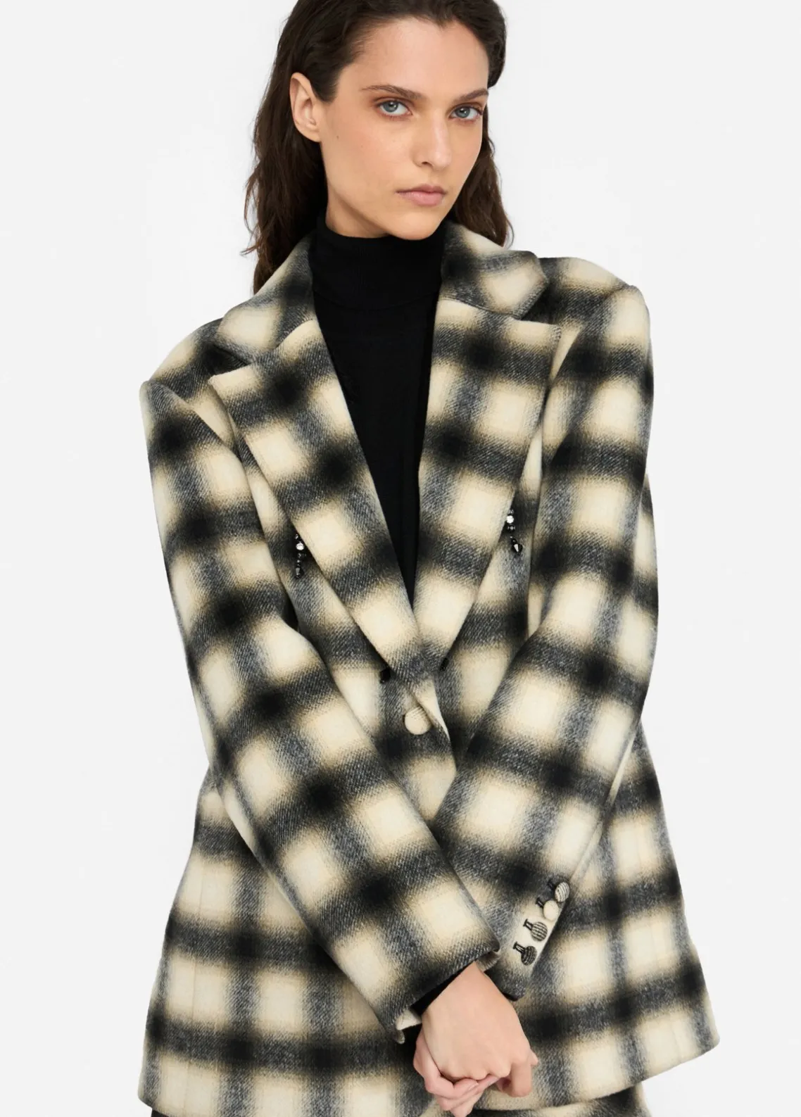 Liu Jo Camisa de con bordados de pedrería-Mujer Chaquetas
