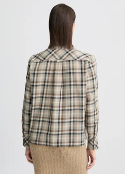 Liu Jo Camisa de cuadros con bordados decorativos-Mujer Camisas Y Blusas
