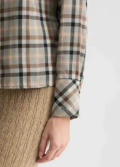 Liu Jo Camisa de cuadros con bordados decorativos-Mujer Camisas Y Blusas