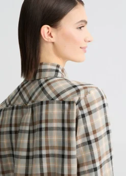Liu Jo Camisa de cuadros con bordados decorativos-Mujer Camisas Y Blusas