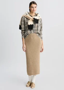 Liu Jo Camisa de cuadros con bordados decorativos-Mujer Camisas Y Blusas
