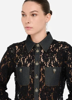 Liu Jo Camisa de encaje-Mujer Camisas Y Blusas