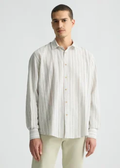 Liu Jo Camisa de lino y algodón-Hombre Camisas