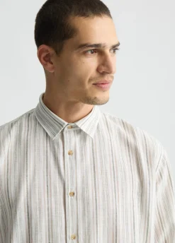 Liu Jo Camisa de lino y algodón-Hombre Camisas